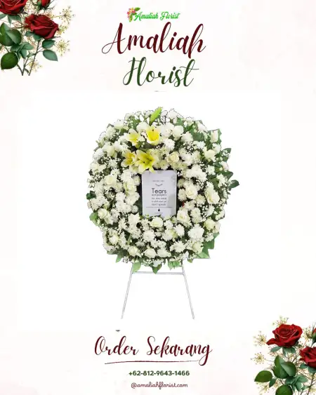 Krans Bunga Duka cikalong